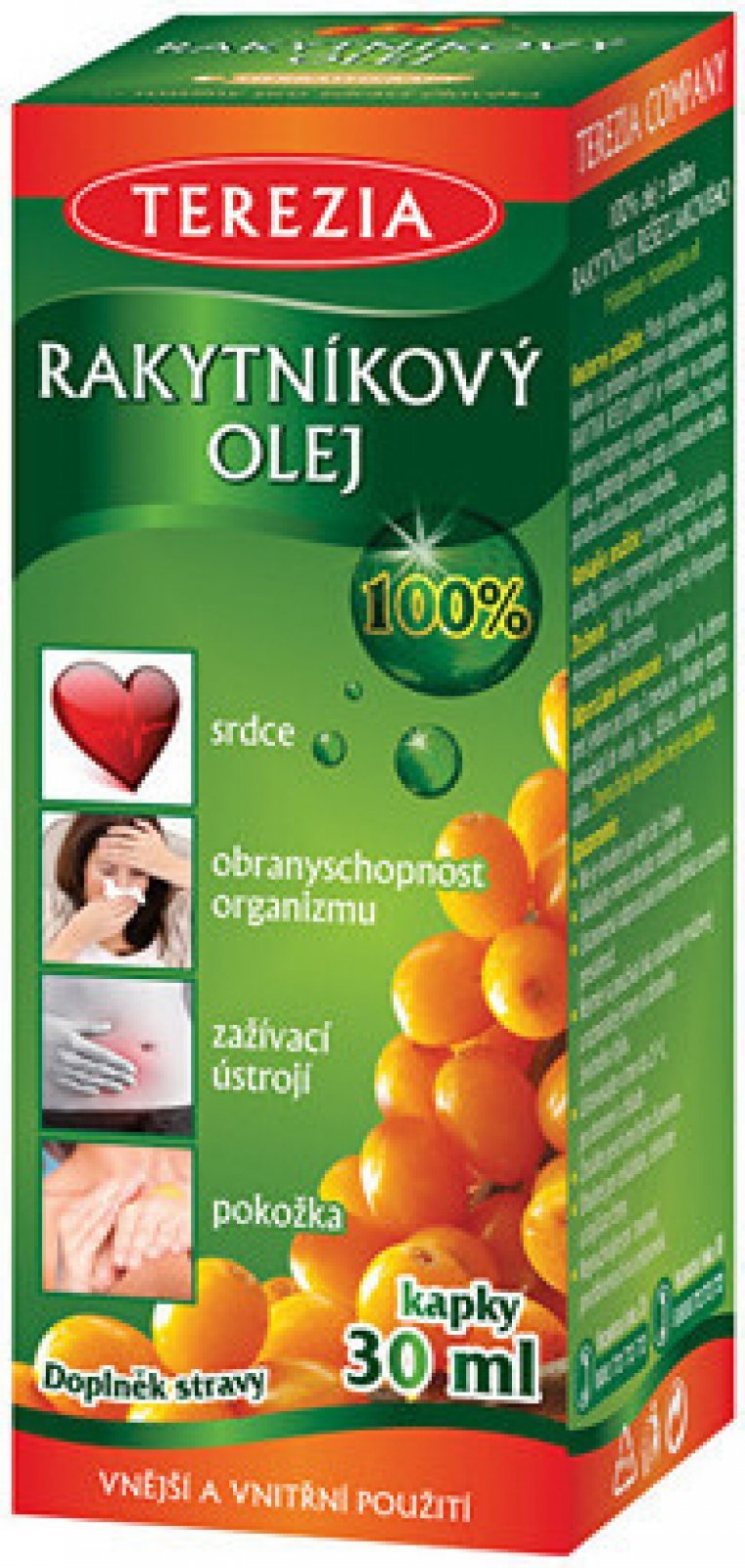 Terezia Company Rakytníkový olej 100% 60 kapslí